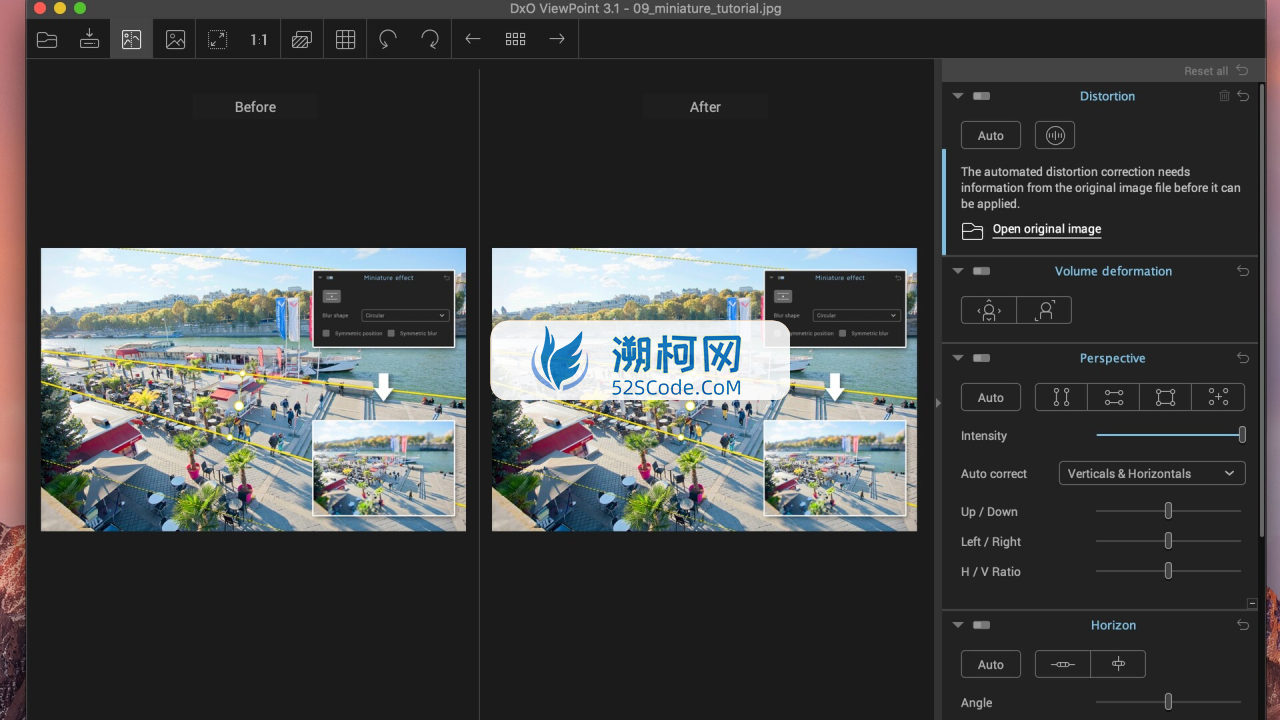 DxO ViewPoint 4 for Mac v4.0.1.156 免激活版 照片修复校正工具