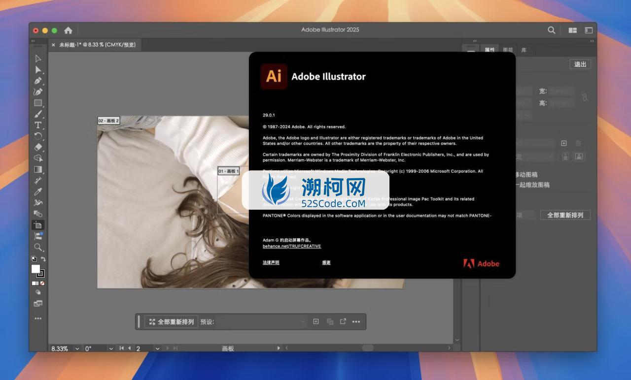 Adobe Illustrator 2025 for Mac v29.0.1 破解版 intel/M1通用 (Ai 2025中文版)