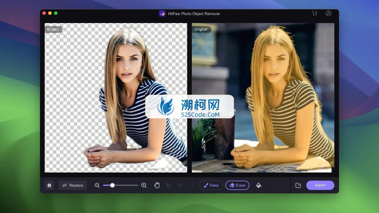 HitPaw Photo Object Remover for Mac v1.2.2 顶尖的人工智能照片对象移除器