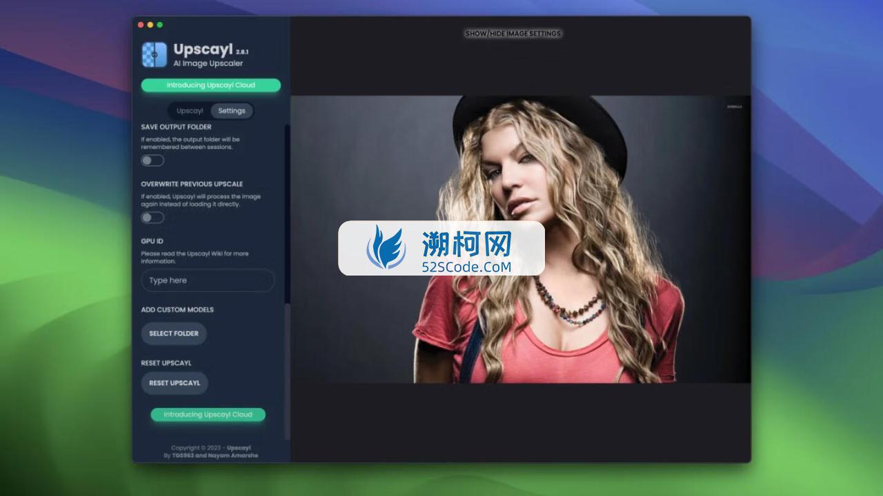 Upscayl for mac v2.10.0 人工智能算法放大和增强低分辨率图像