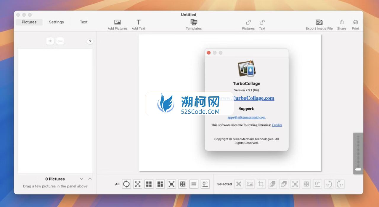 TurboCollage for Mac v7.3.1激活 照片拼贴工具