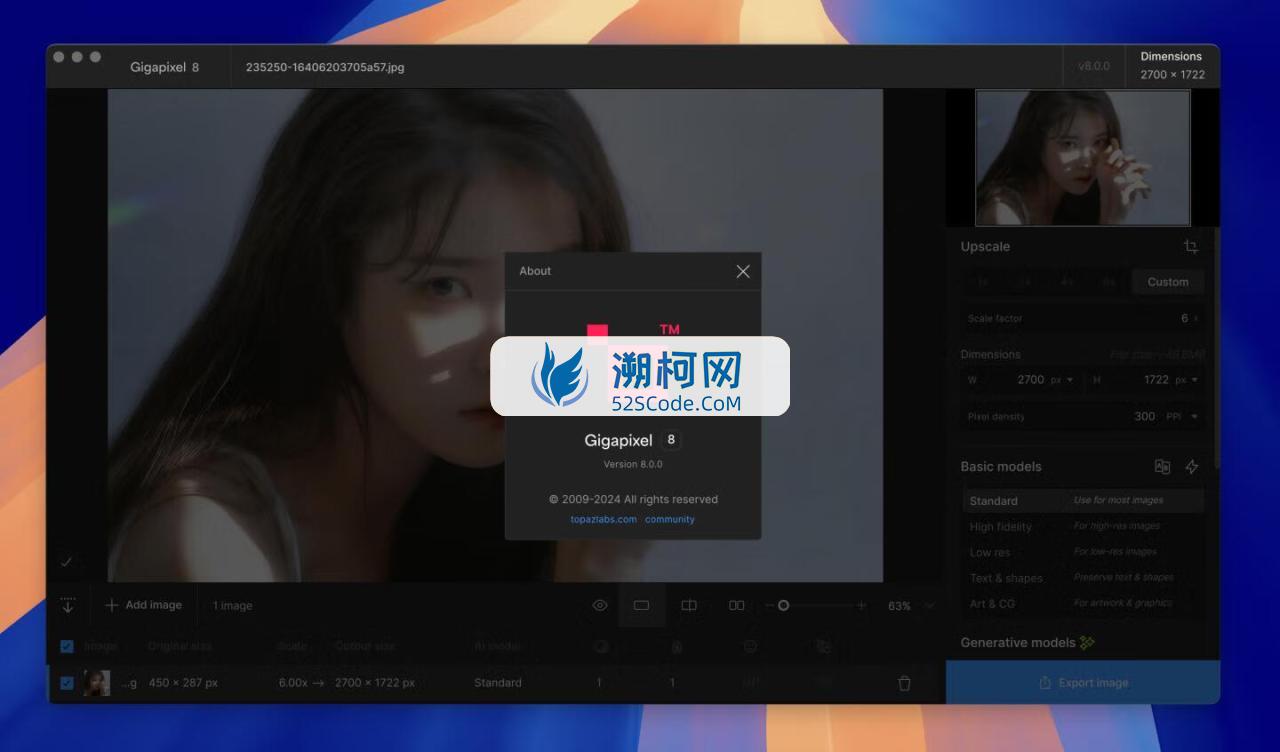 Topaz Gigapixel AI for Mac v8.0.0 直破版 图片无损放大软件
