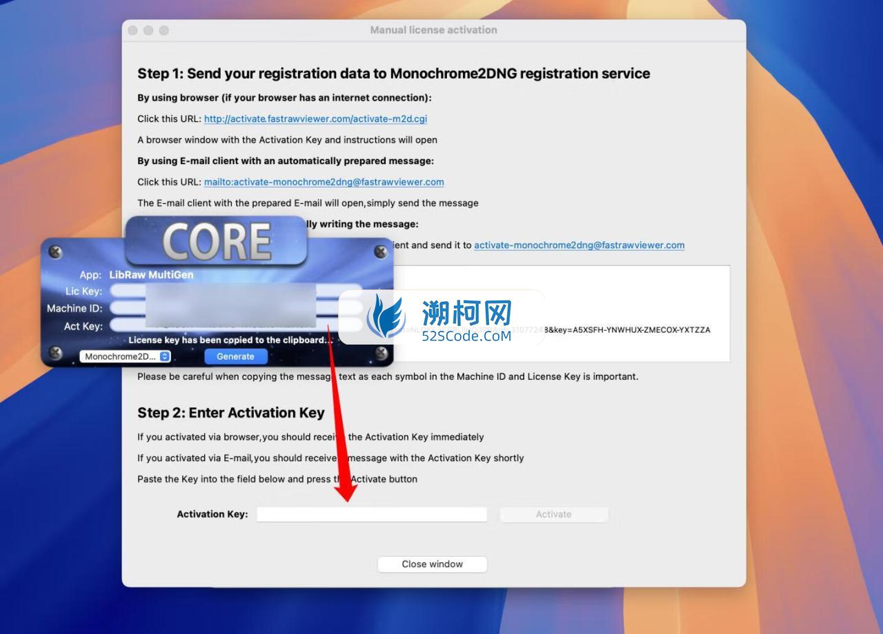 LibRaw Monochrome2DNG for Mac v1.7.0.72激活版 DNG格式转换器