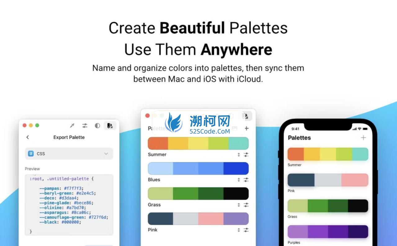 ColorSlurp for mac v3.9.2 设计师的理想色彩工具
