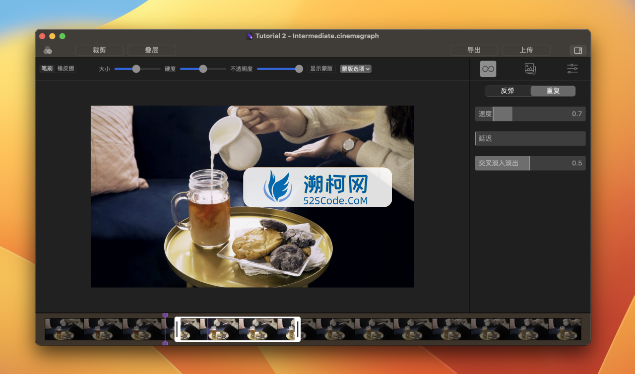 Cinemagraph Pro for Mac v2.11 汉化激活版 动态gif图片特效软件