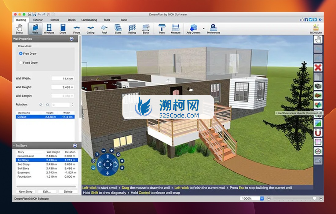DreamPlan Home Design Software Pro v9.09英文版 家居设计专业软件
