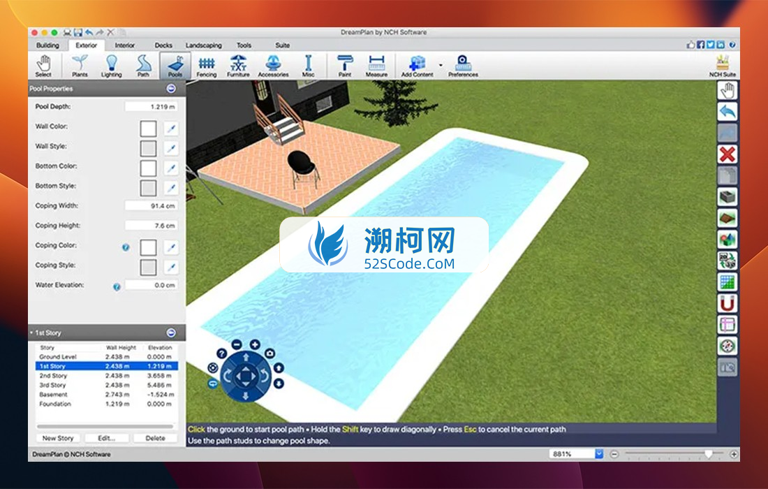 DreamPlan Home Design Software Pro v9.09英文版 家居设计专业软件