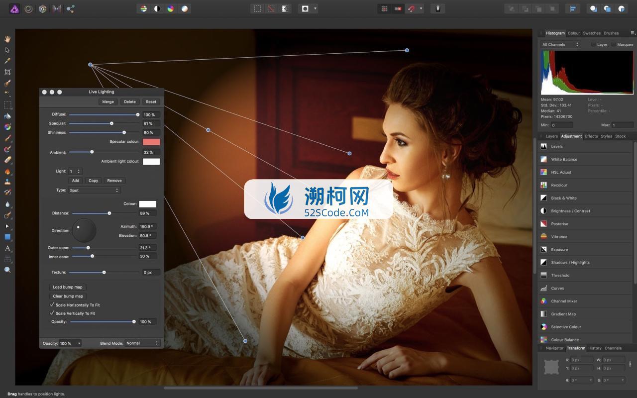 Affinity Photo for Mac v1.10.8 中文版 好用的图片处理软件