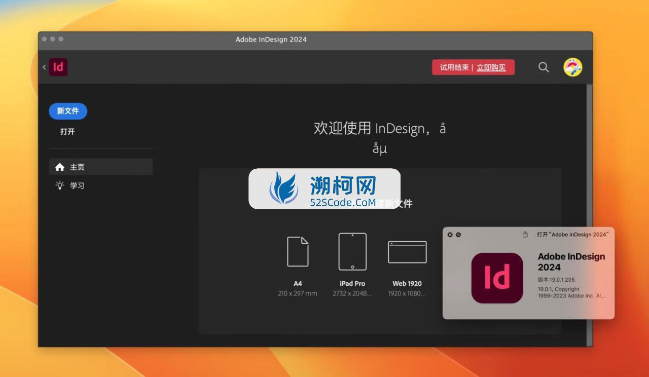 Adobe InDesign 2024 for Mac v19.0.1 中文激活版 intel/M通用 (id 2024)
