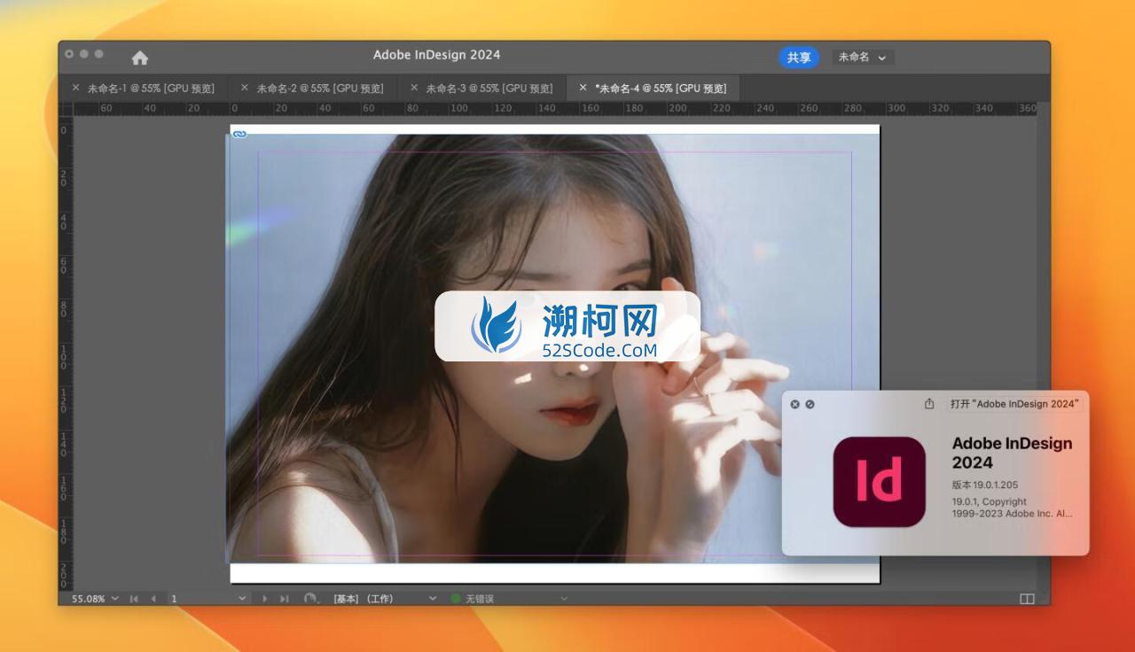 Adobe InDesign 2024 for Mac v19.0.1 中文激活版 intel/M通用 (id 2024)
