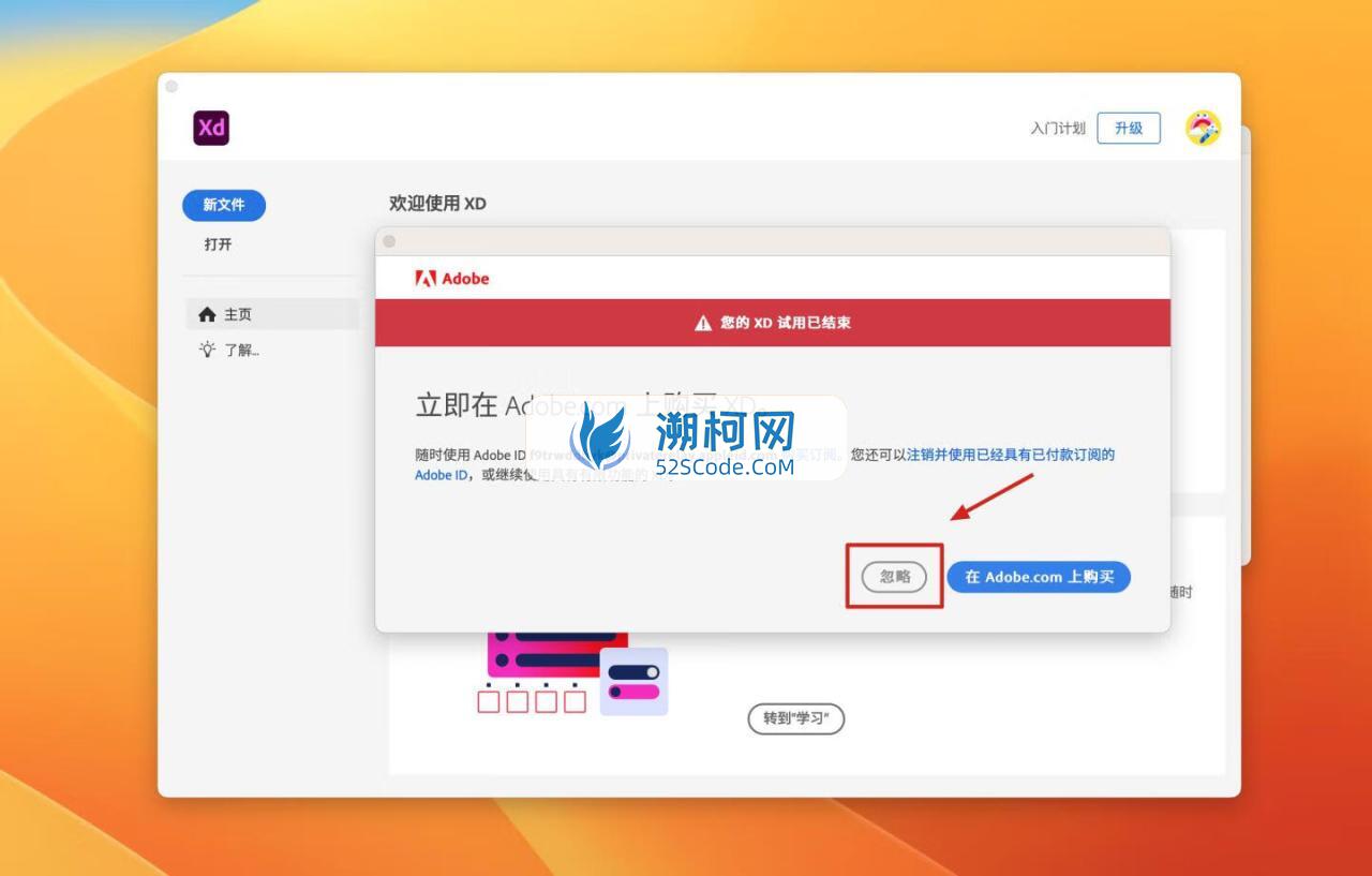 Adobe XD for Mac v57.1.12.2/ v50.0.12中文激活版 原型设计软件 只适配M (xd)