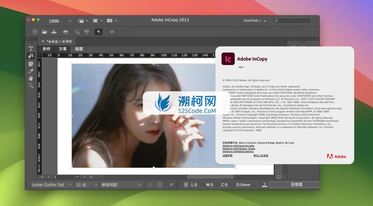 InCopy 2023 for Mac v18.3 中文激活版 intel/M通用 (IC 2023)