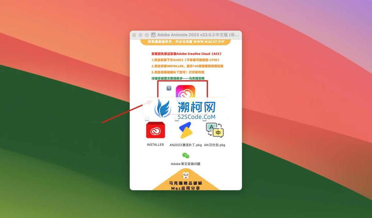 Animate 2023 for mac v23.0.2 中文破解版 intel/M1通用 (An2023)