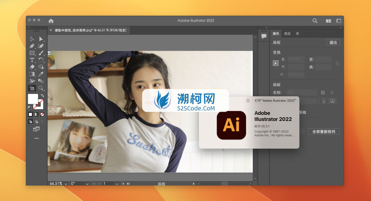 Illustrator 2023 for Mac v27.0 Rid激活版 intel/M1通用 (Ai 2023中文版)