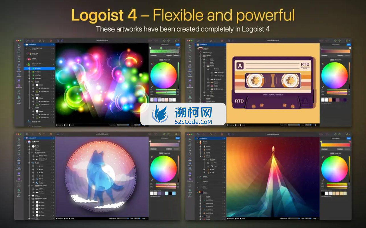 Logoist 4 for Mac v4.2.1中文激活版 图标制作软件