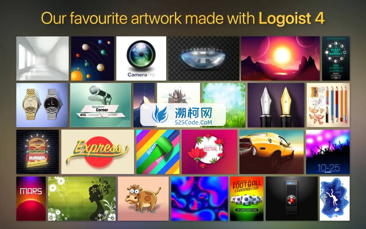 Logoist 4 for Mac v4.2.1中文激活版 图标制作软件