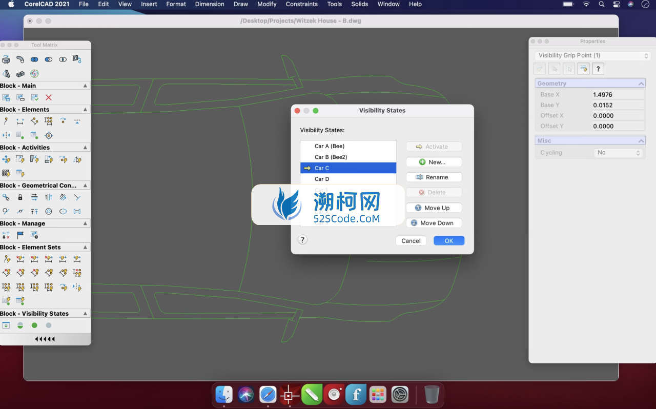 CorelCAD 2023 for Mac v22.0.1中文激活版 CAD设计软件