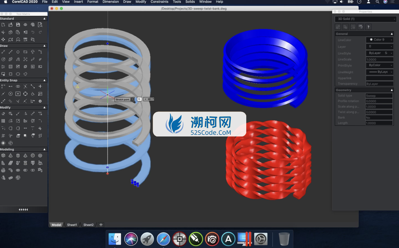 CorelCAD 2023 for Mac v22.0.1中文激活版 CAD设计软件