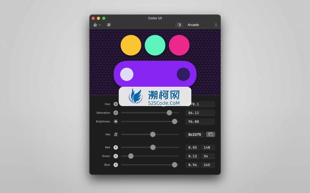 Color UI for Mac v2.2.5激活版 调色设计软件