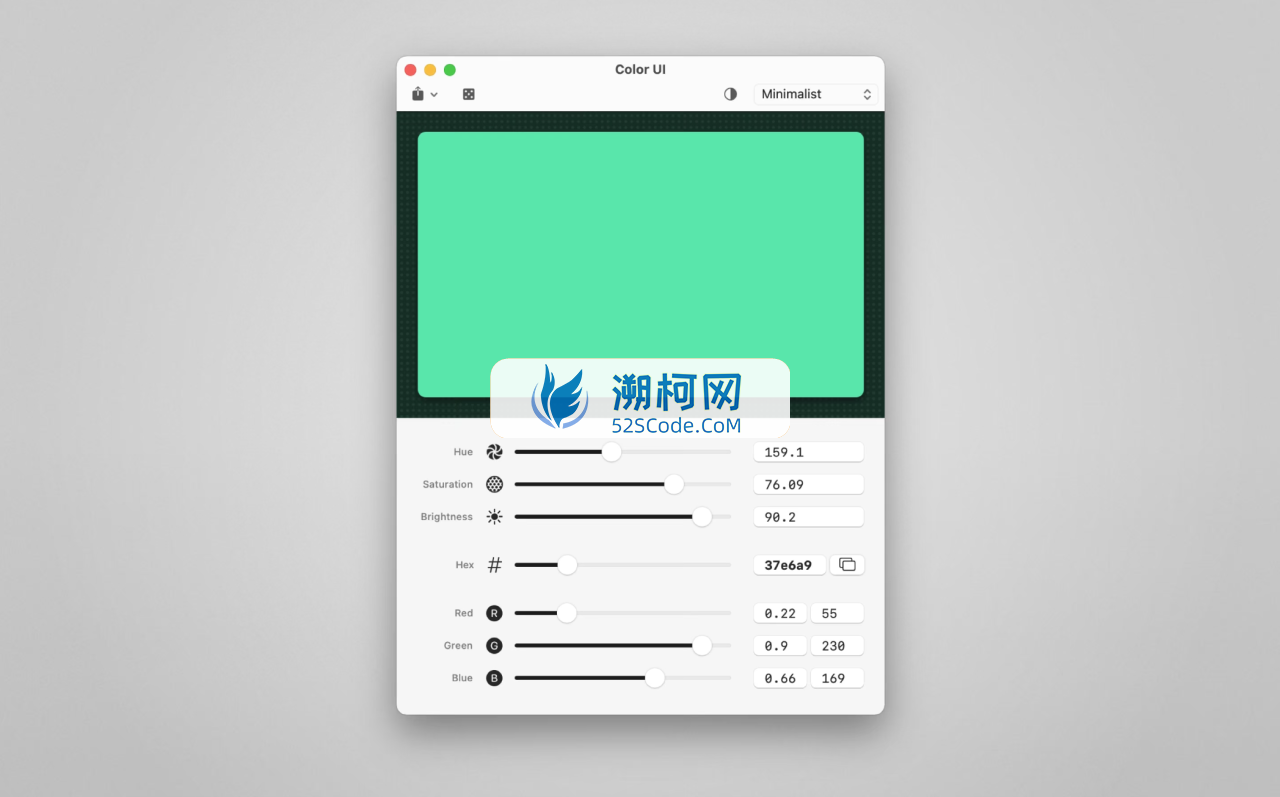 Color UI for Mac v2.2.5激活版 调色设计软件