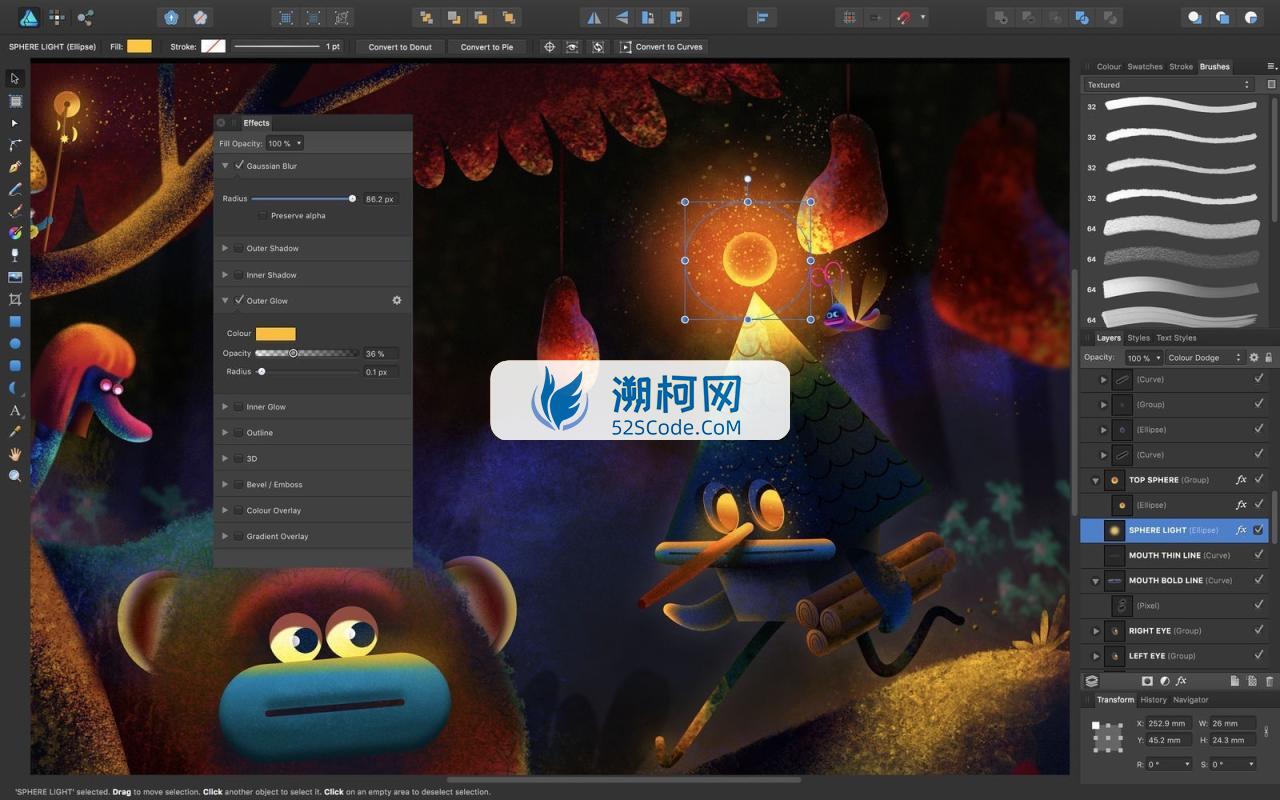Affinity Designer for Mac v1.10.6中文注册版 好用的矢量图设计软件