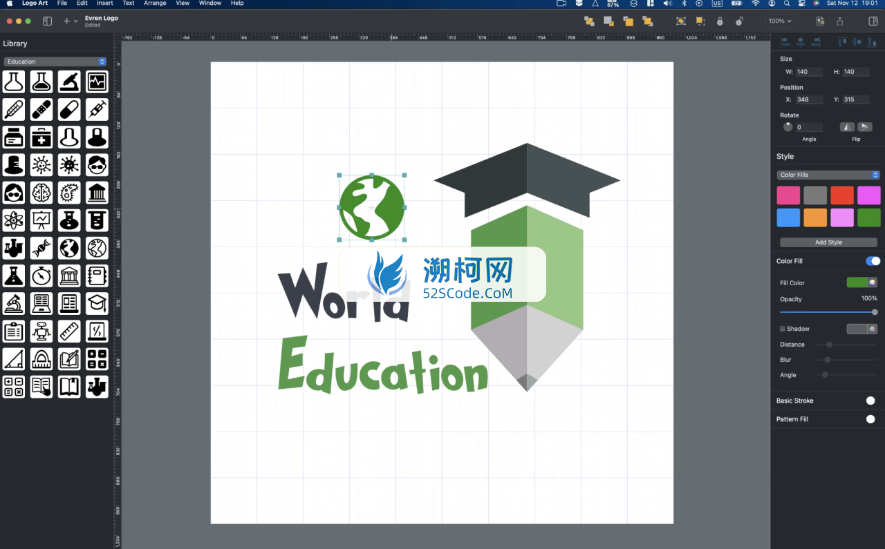 Logo Art for mac v1.0.4激活版 矢量图形设计软件