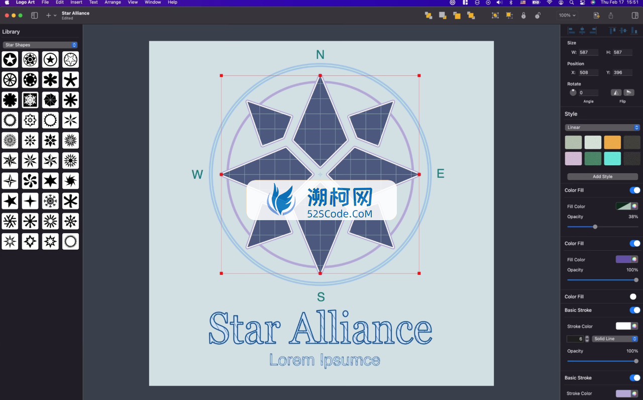 Logo Art for mac v1.0.4激活版 矢量图形设计软件