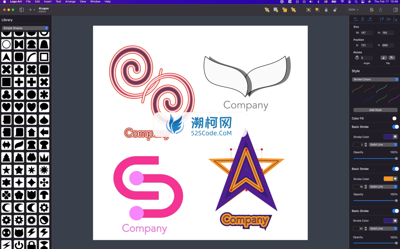 Logo Art for mac v1.0.4激活版 矢量图形设计软件