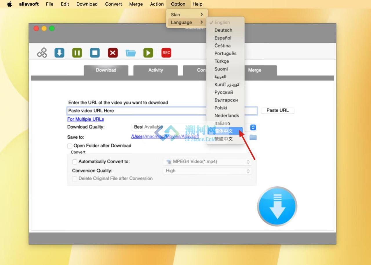 Allavsoft for Mac v3.28.0.9225 激活版 优秀的视频下载工具