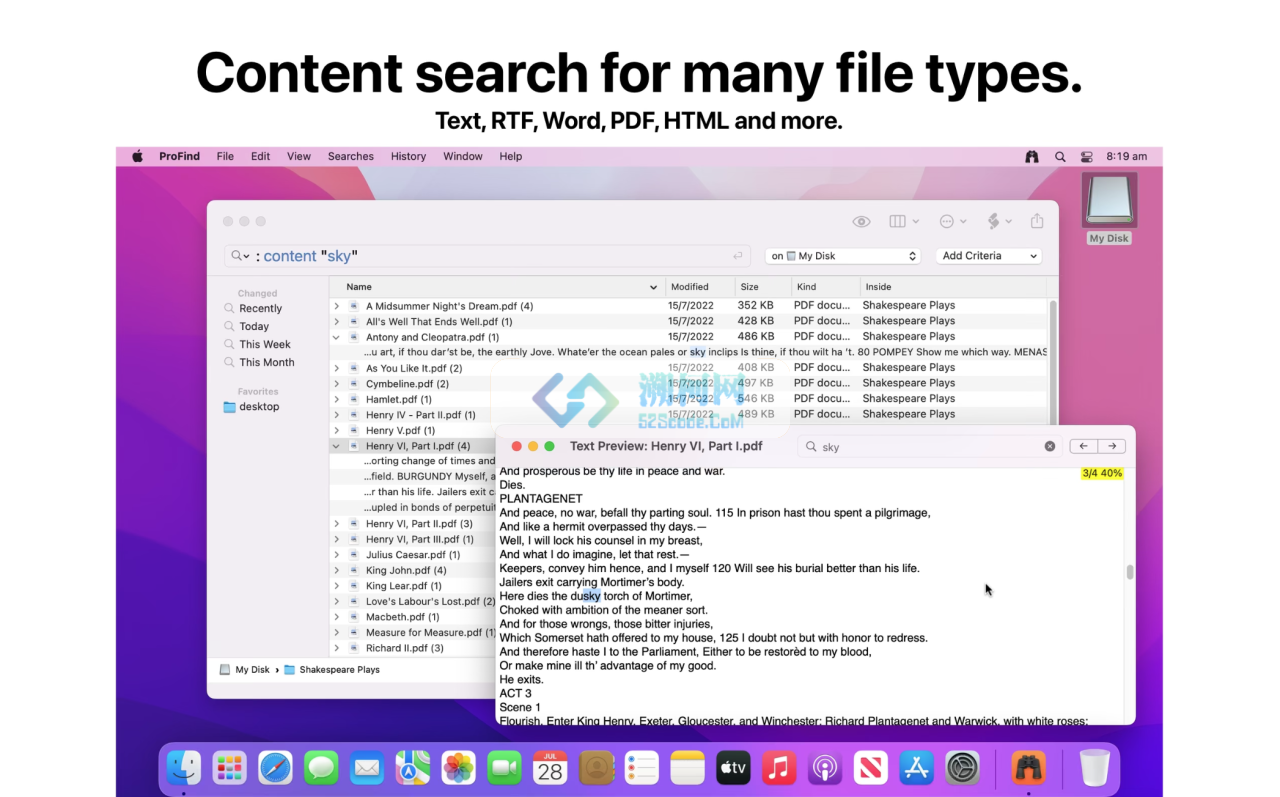 ProFind for Mac v1.30 (13003) 激活版 mac文件搜索工具
