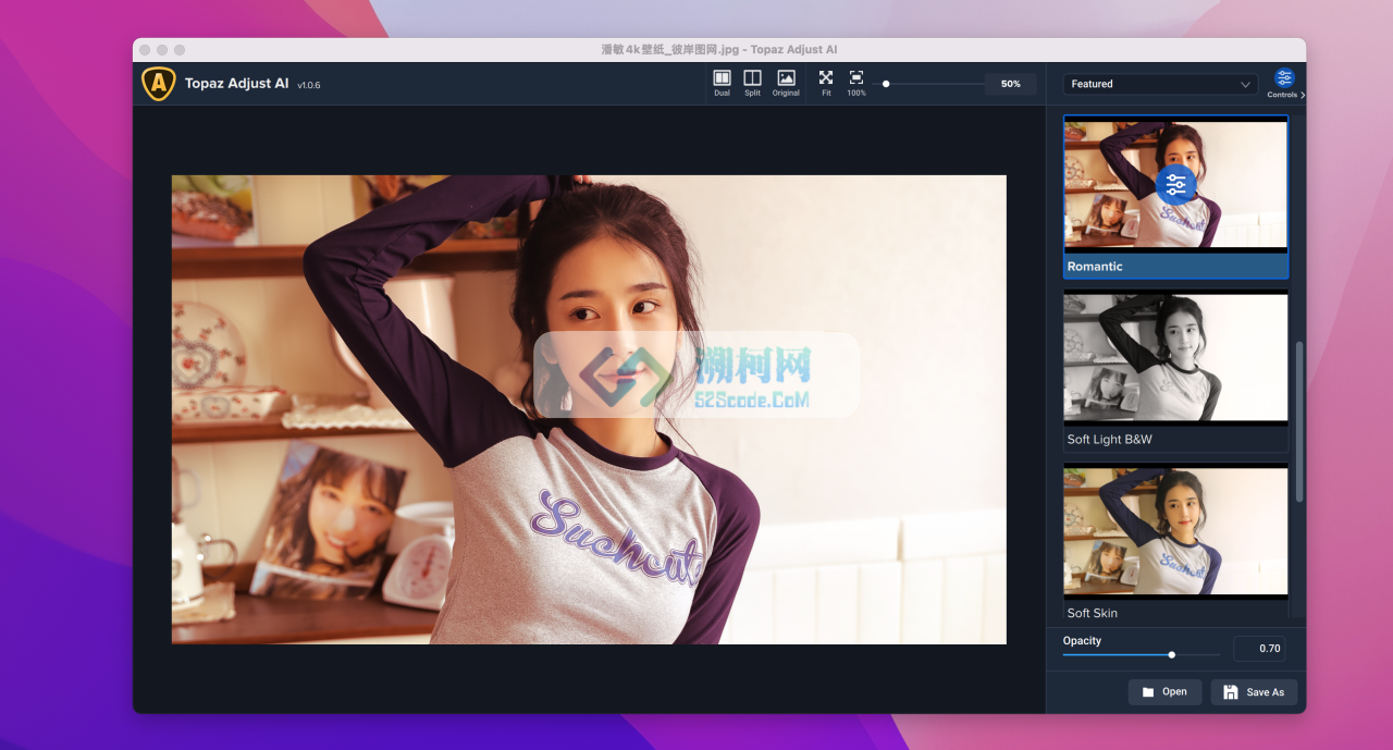 Topaz Adjust AI for Mac v1.0.6激活版 HDR渲染滤镜