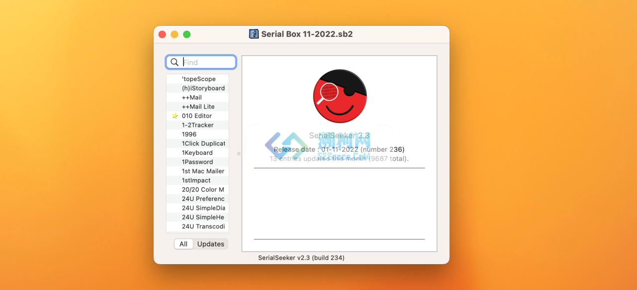 👍 SerialBox v2025.4 中文版 正版软件序列号免费获取！