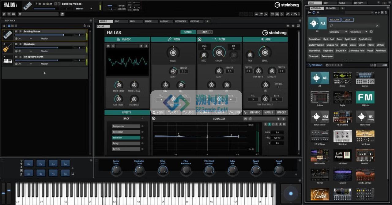 Steinberg HALion Mac v7.1.40激活版 专业虚拟采样与声音合成