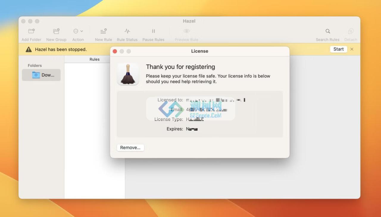Hazel for Mac v6.0.3 激活版 自动化清理