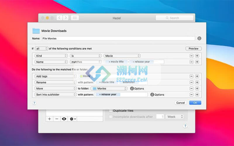 Hazel for Mac v6.0.3 激活版 自动化清理