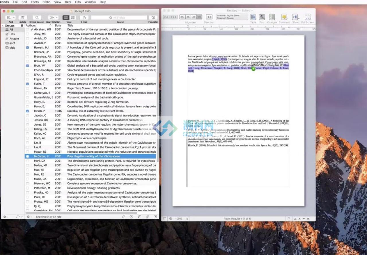 Bookends for Mac v15.1.3.3.5 注册激活版 文献书籍管理工具