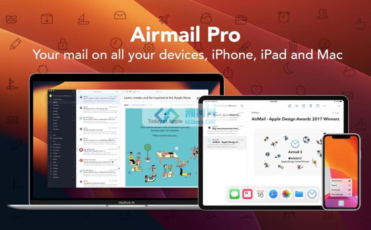 Airmail 5 for Mac v5.7.7 中文激活版 快如闪电的电子邮件客户端工具