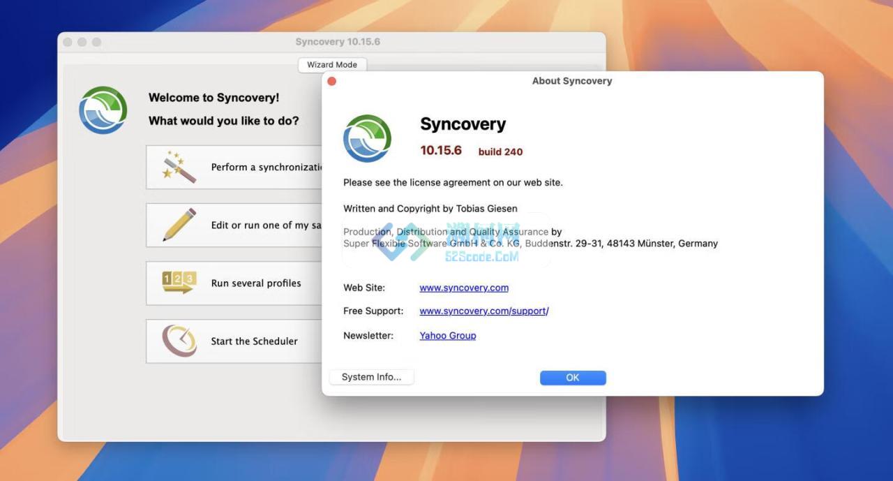 Syncovery for mac v10.17.4 激活版 文件备份和同步工具