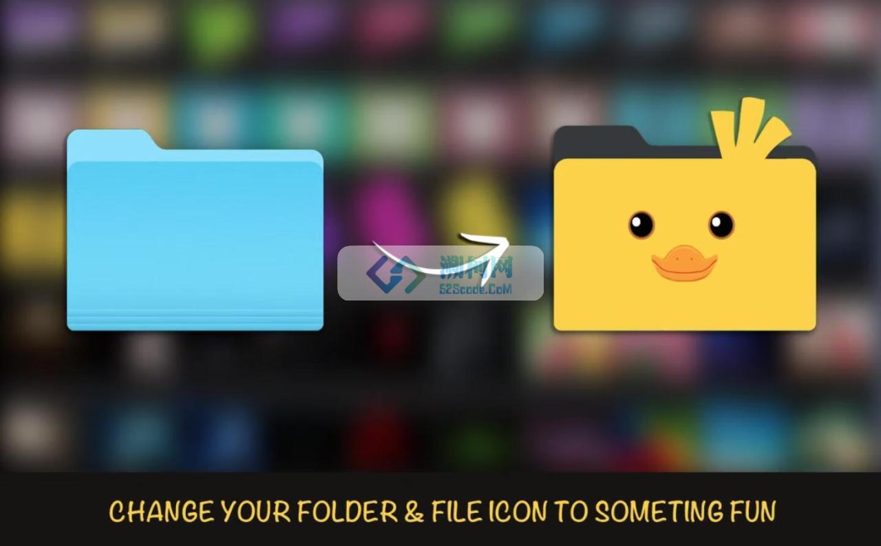 Folder Icons for mac v2.0.3 激活版 文件夹个性化图标修改软件