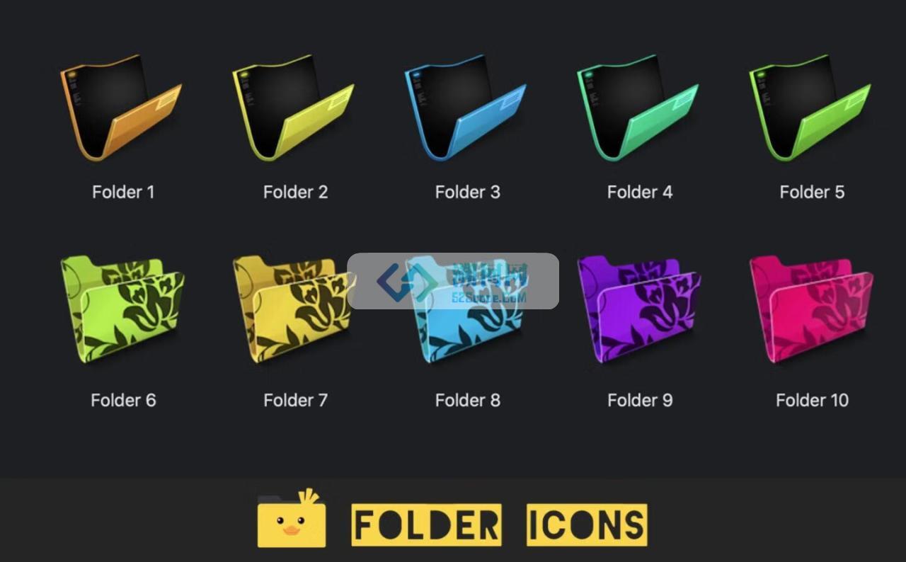 Folder Icons for mac v2.0.3 激活版 文件夹个性化图标修改软件