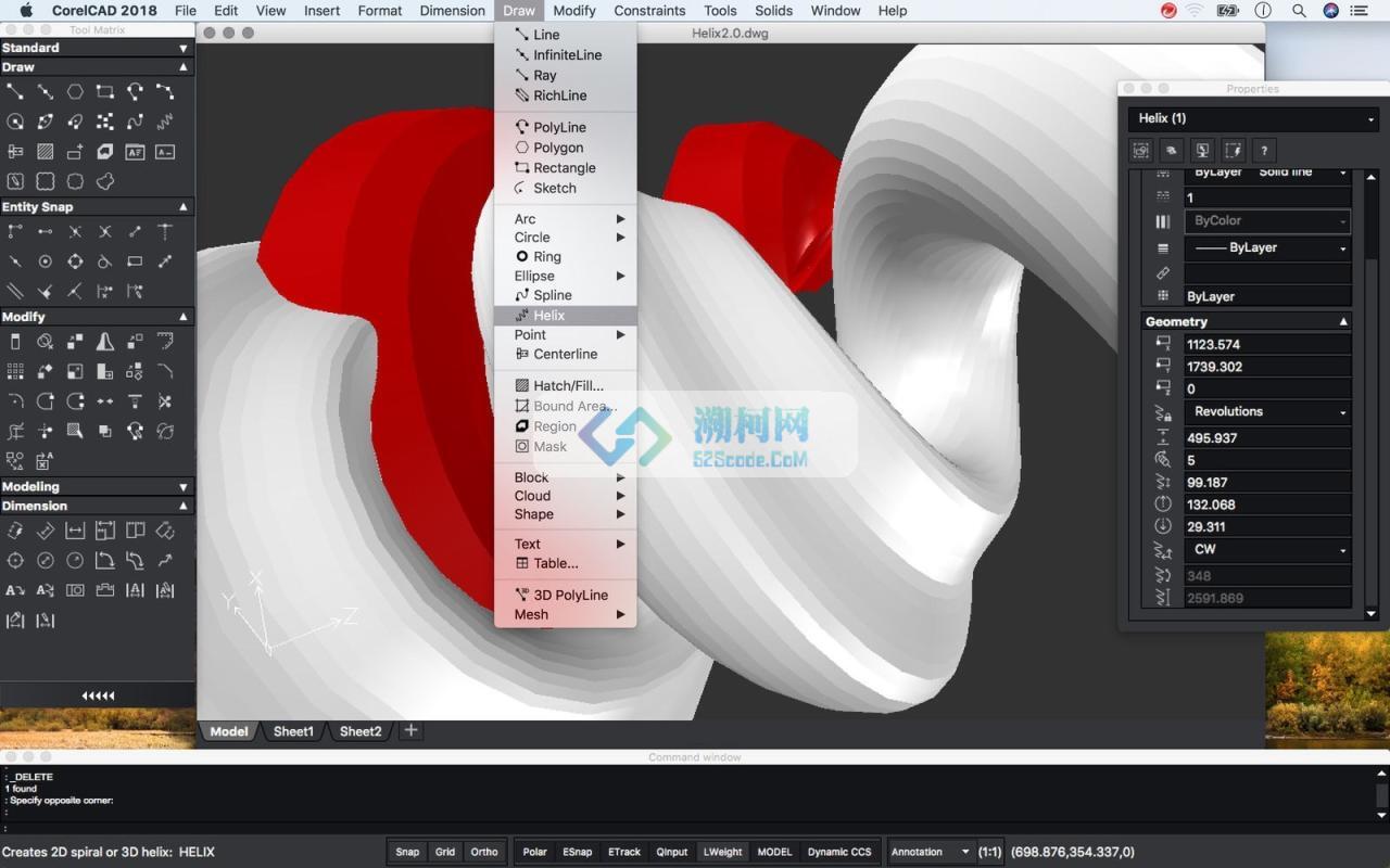 CorelCAD 2021.2.1.3515 中文破解版 2D制图和3D设计工具