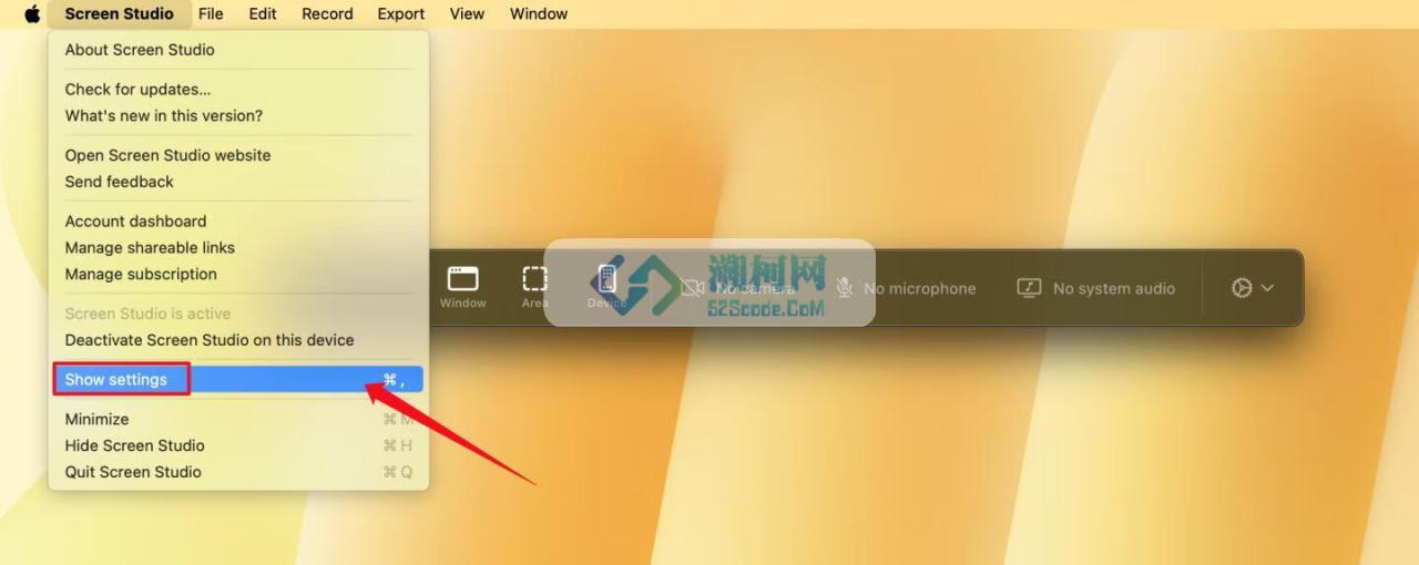 Screen Studio for Mac v3.1.1 激活版 屏幕录制软件