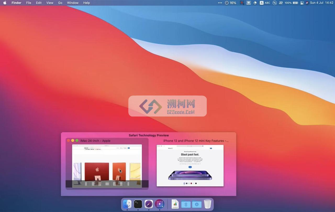 DockView for Mac Dock v1.5.3激活版 窗口预览工具