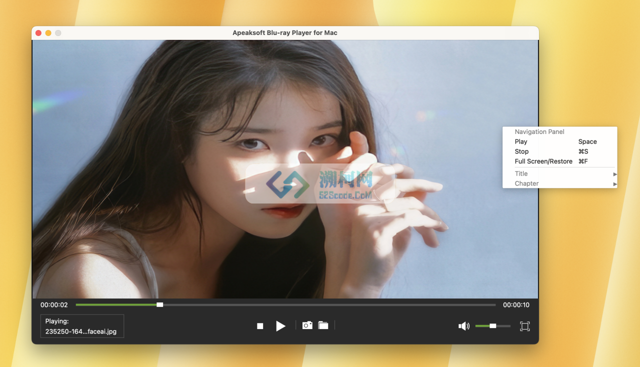 Apeaksoft Blu-ray Player for Mac v1.1.90激活版 蓝光视频播放器