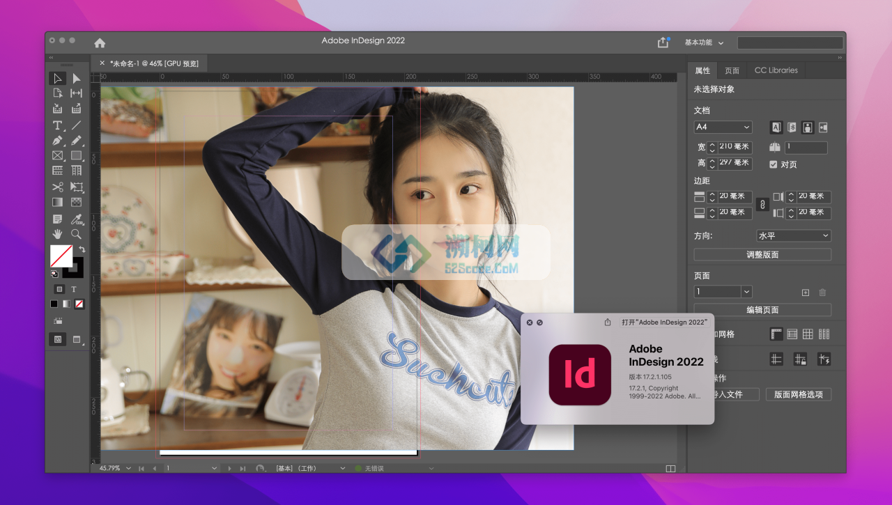 InDesign 2022 for Mac v17.2.1 中文激活版 intel/M1通用 (id 2022)