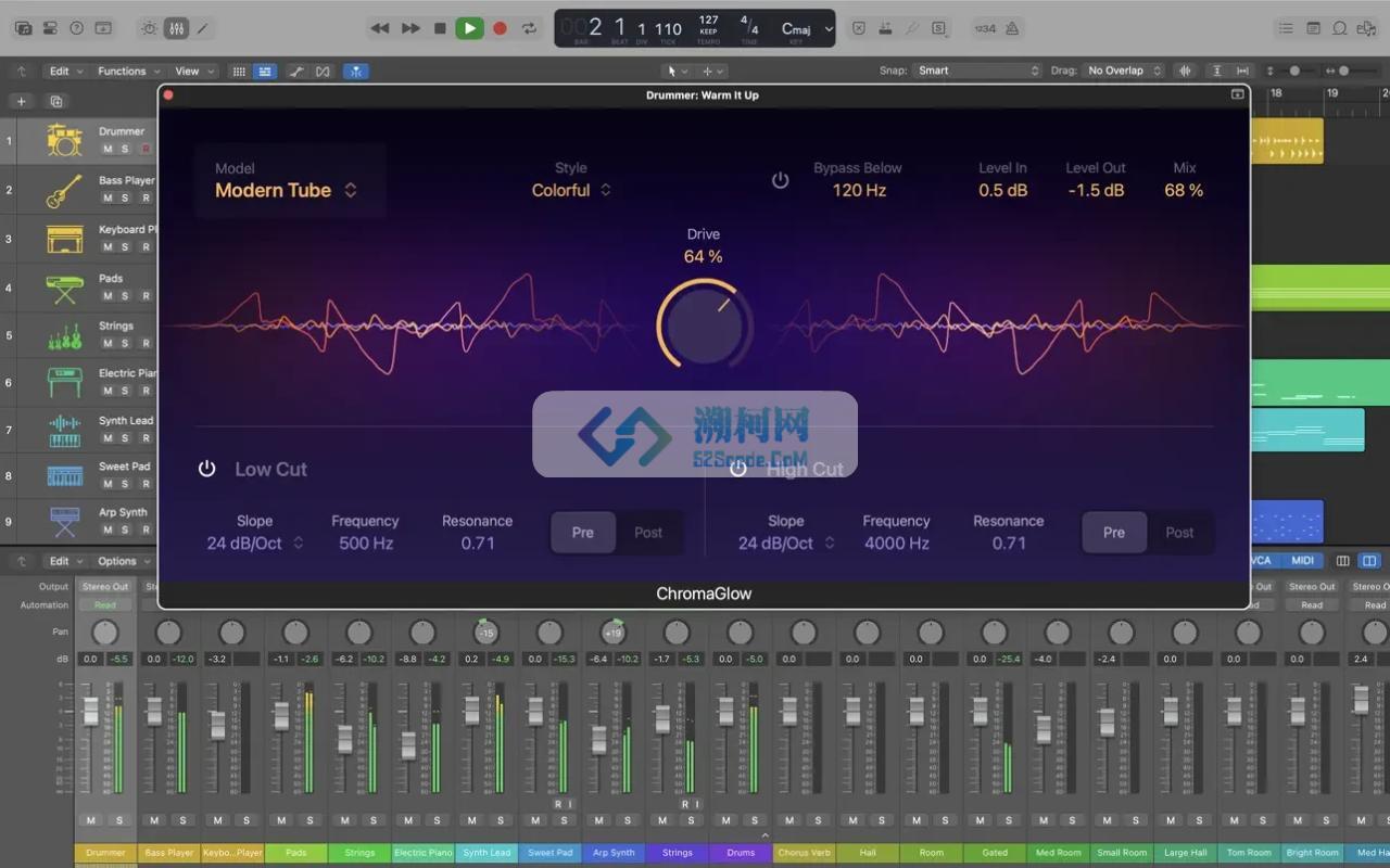 Logic Pro X v11.2 中文破解版 苹果专业音频制作软件