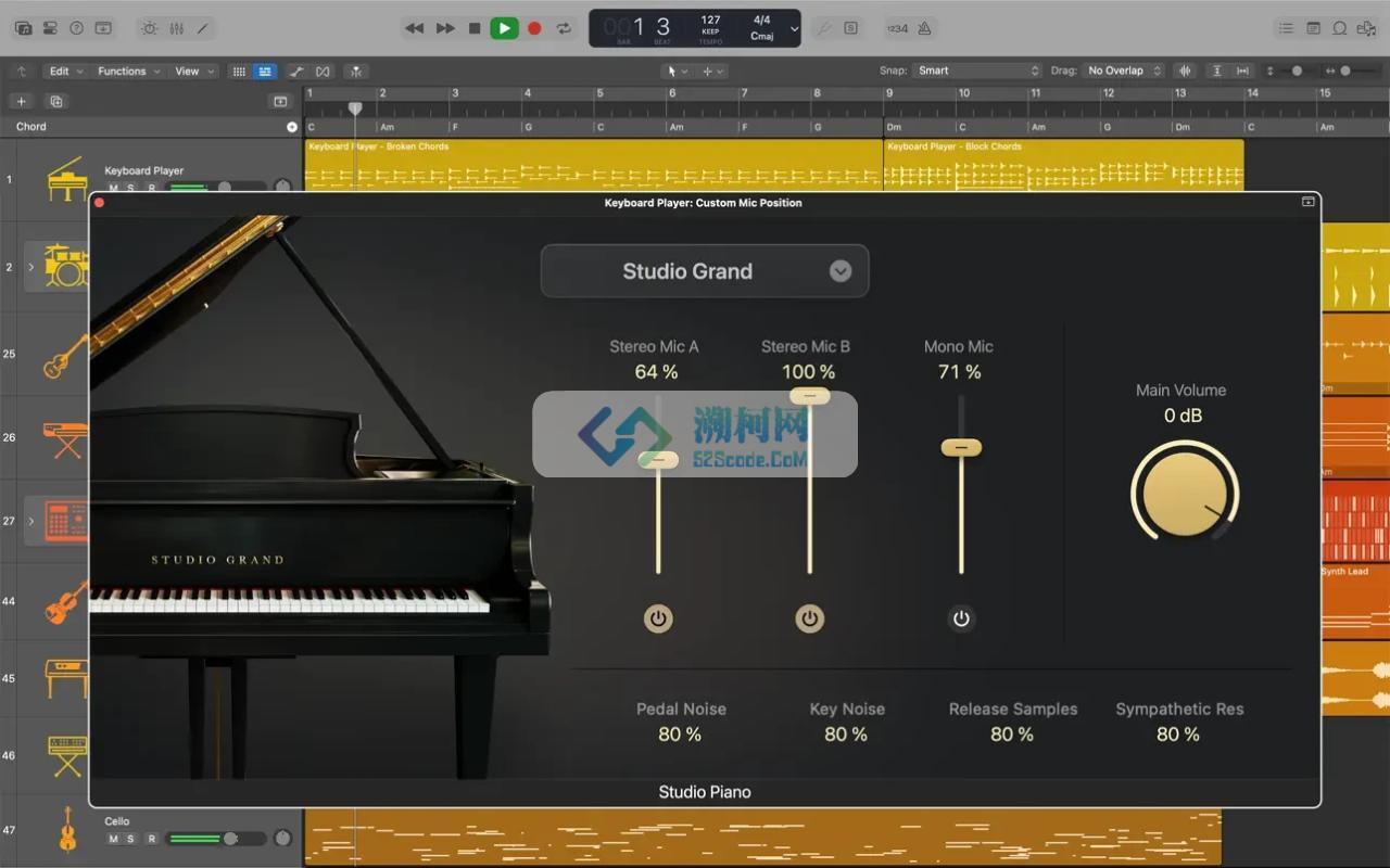 Logic Pro X v11.2 中文破解版 苹果专业音频制作软件