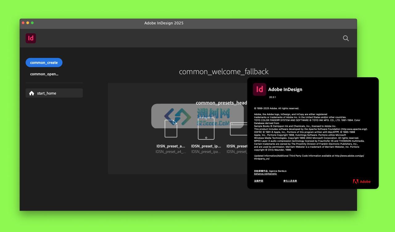 Adobe InDesign 2025 for Mac v20.3.1 中文激活版 M芯片专用(id 2025)