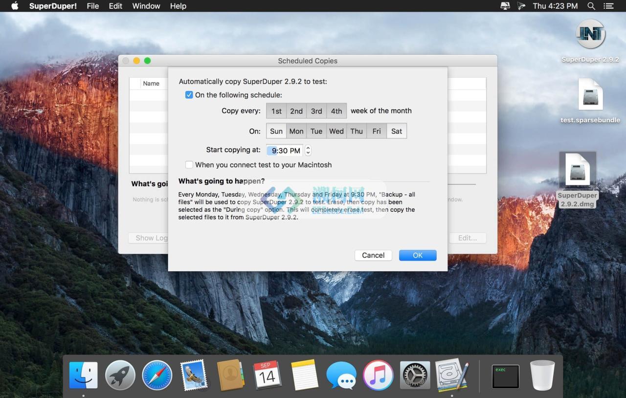 SuperDuper! for mac v3.10.0 直破版 数据恢复软件