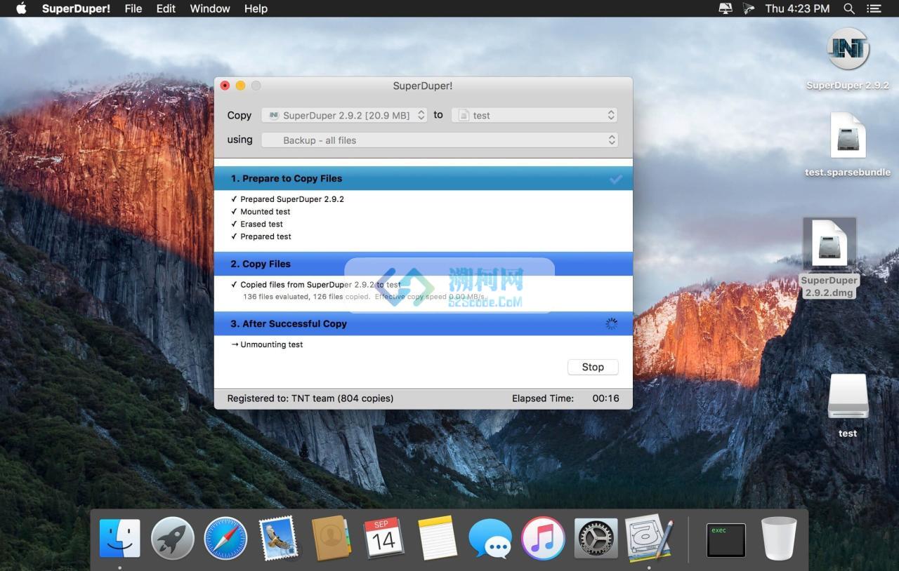 SuperDuper! for mac v3.10.0 直破版 数据恢复软件